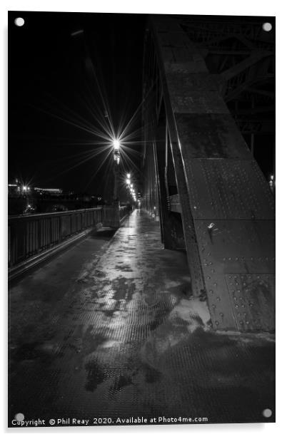The Tyne Bridge, Newcastle Acrylic by Phil Reay