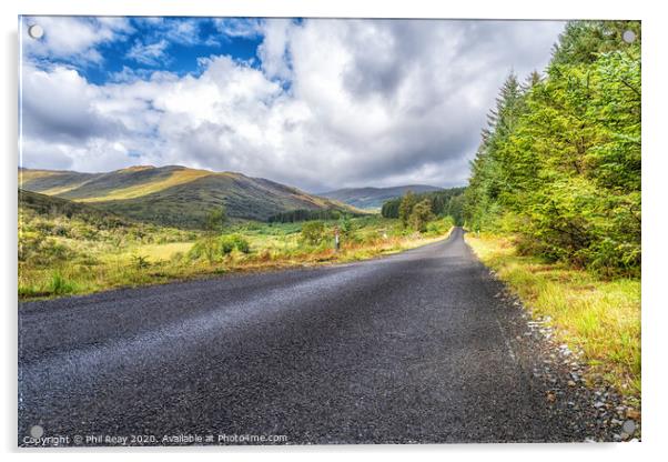 Isle of Mull Acrylic by Phil Reay