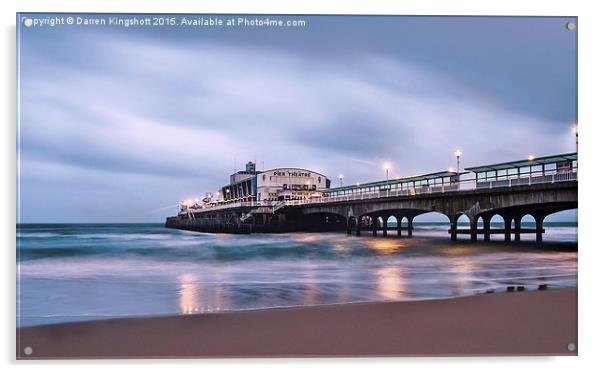  Bournemouth Pier  Acrylic by Darren Kingshott