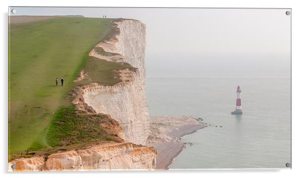 Beachy Head  Acrylic by Colin Evans