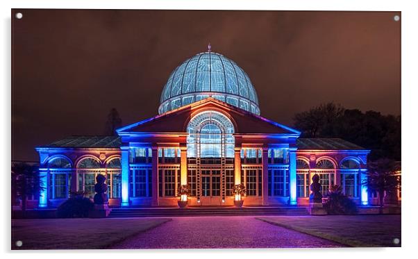  The Great Conservatory at Syon Park Acrylic by Colin Evans