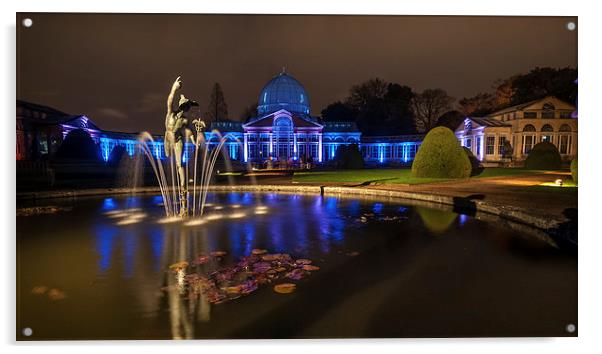  Syon Park in London Acrylic by Colin Evans