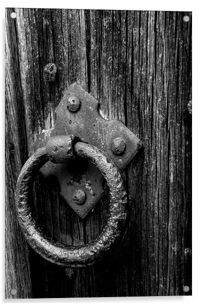  Knock knock Acrylic by Gary Schulze