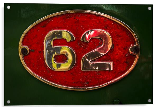 Train 62 Acrylic by Gary Schulze