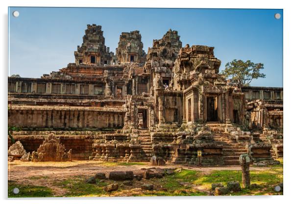 Ta Keo Temple In Cambodia Acrylic by Artur Bogacki