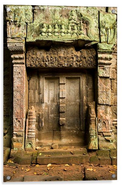 Blind Ancient Portal Acrylic by Artur Bogacki