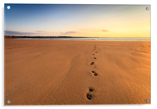 Footprints  Acrylic by Graham Daly