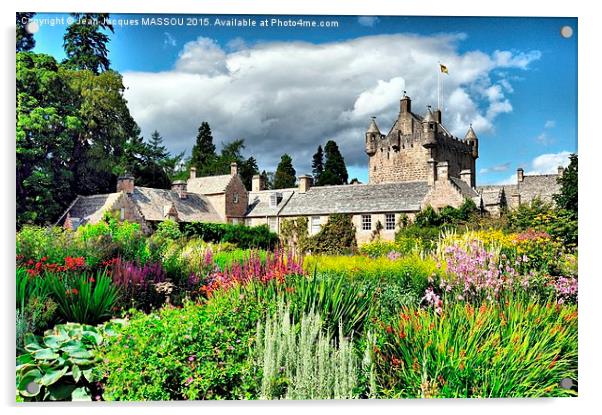  CAWDOR CASTLE 1 Acrylic by Jean-Jacques MASSOU