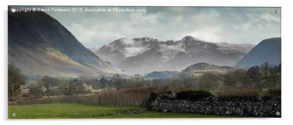  Cumbrian scene Acrylic by David Portwain