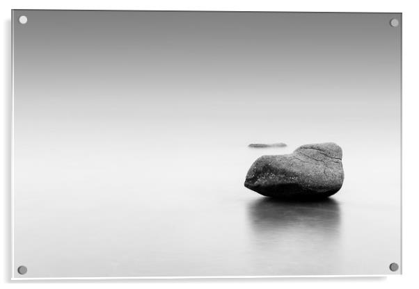 Simplistic Saltwick Rock Acrylic by Stephen Beardon