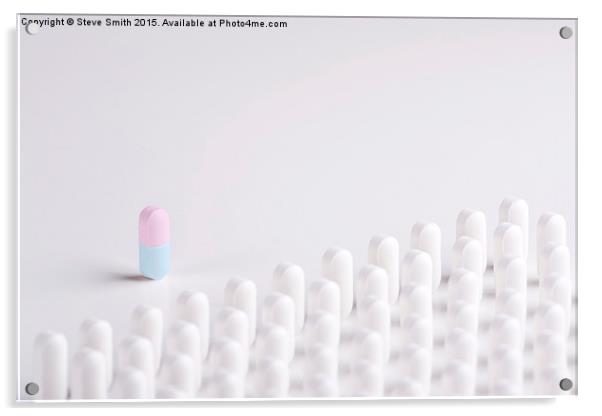 Pill Leader Acrylic by Steve Smith