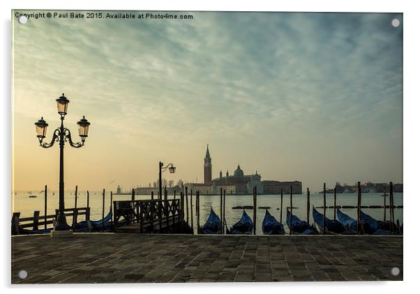  San Giorgio Maggiore  Acrylic by Paul Bate