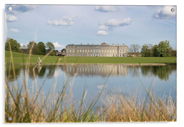  Petworth House Acrylic by Paul Terry