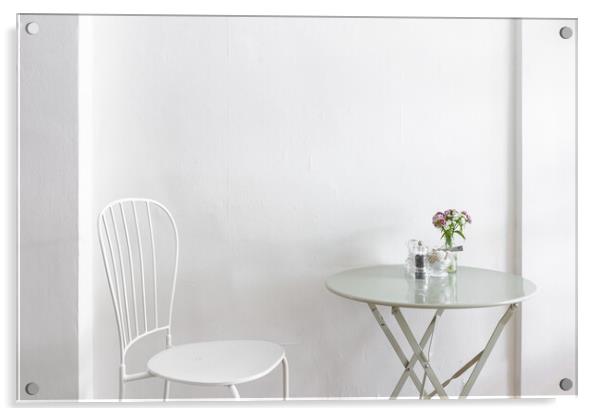 The empty chair Acrylic by Bill Allsopp