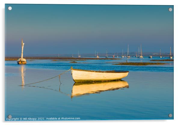 Morning tide. Acrylic by Bill Allsopp