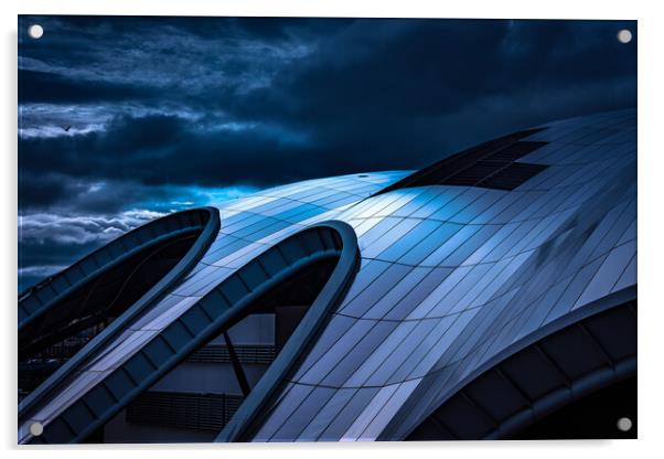 Roof of the Sage. Acrylic by Bill Allsopp