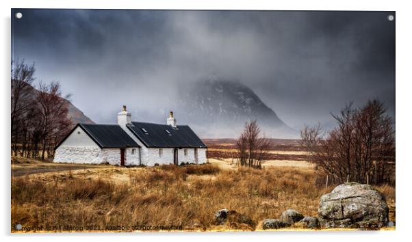 Blackrock cottage Acrylic by Bill Allsopp