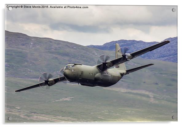  Low Level Hercules Acrylic by Steve Morris