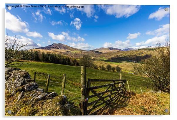 Snowdonia View Acrylic by Steve Morris