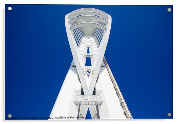 Spinnaker Tower in Portsmouth ENGLAND Acrylic by Simon Bratt LRPS