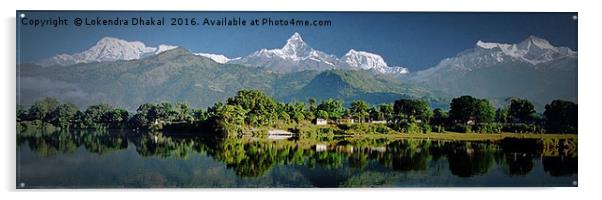 Nature Acrylic by Lokendra Dhakal