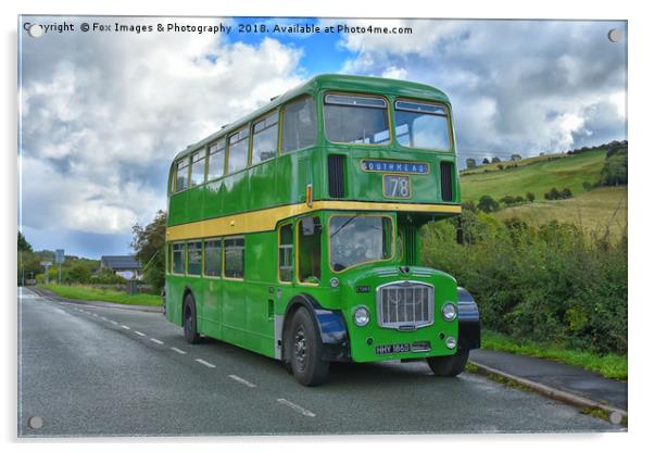 Bristol omnibus C7283 Acrylic by Derrick Fox Lomax