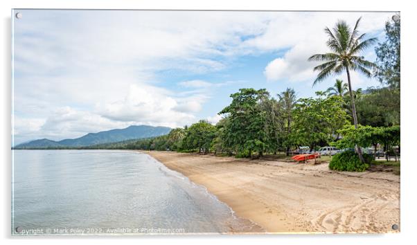 Palm Cove Beach Queensland Australia  Acrylic by Mark Poley