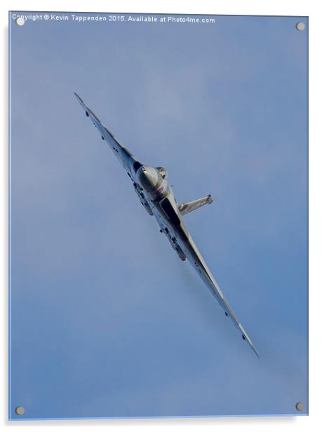  Avro Vulcan XH558 Acrylic by Kevin Tappenden