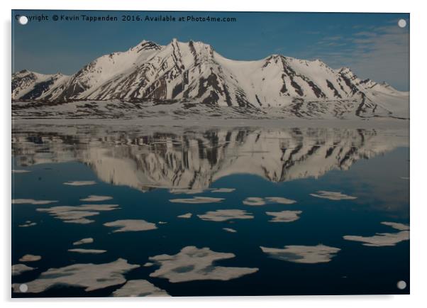 Svalbard Landscape Acrylic by Kevin Tappenden