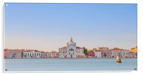 Chiesa di Santa Maria della Presentazione Venice Italy Acrylic by Phil Durkin DPAGB BPE4