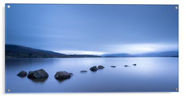 Blue Hour At Loch Lomond Acrylic by Phil Durkin DPAGB BPE4