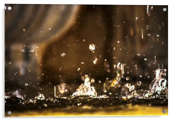 Abstract phhoto from a fountain Acrylic by Jose Manuel Espigares Garc