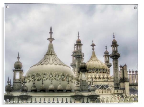 Majestic Domes of Royal Pavilion Acrylic by Beryl Curran