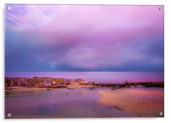 A Painted Sky Acrylic by Beryl Curran