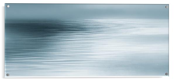 Serenity of the Blue Ocean Acrylic by Beryl Curran