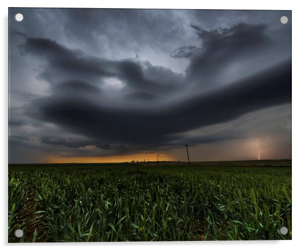 Colorado Thunderstorm  Acrylic by John Finney
