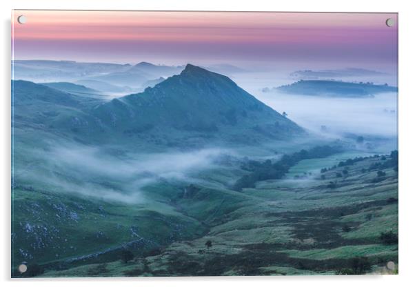 Chrome Hill misty Dawn Acrylic by John Finney
