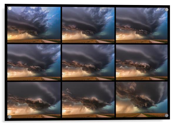 Supercell Sequence Acrylic by John Finney