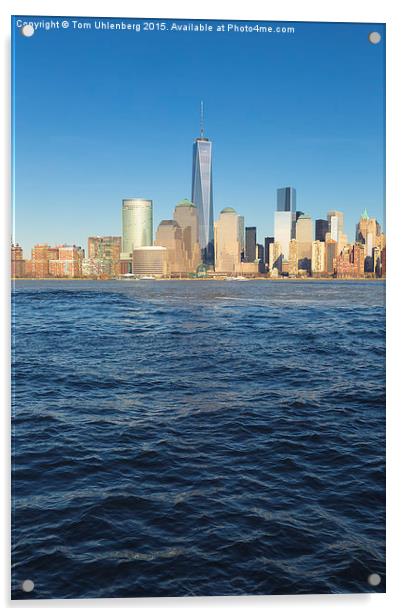 NEW YORK CITY 06 Acrylic by Tom Uhlenberg