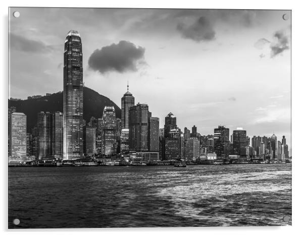HONG KONG 37 Acrylic by Tom Uhlenberg