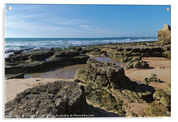 Gale Low Tides Acrylic by Angelo DeVal