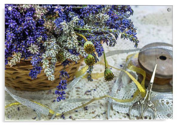 Lavender Acrylic by Beata Aldridge
