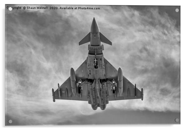 "  Typhoon Approach " Acrylic by Shaun Westell