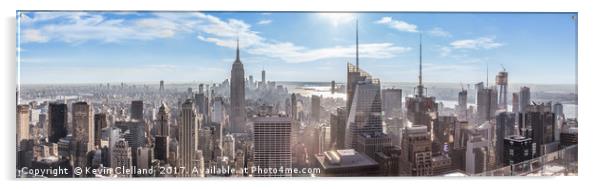 Empire State Acrylic by Kevin Clelland