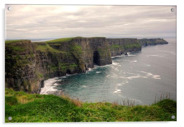 Cliffs of Moher. Ireland. HDR landscape2 Acrylic by HQ Photo