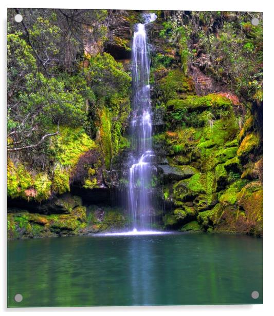 Waterfall HDR Acrylic by HQ Photo