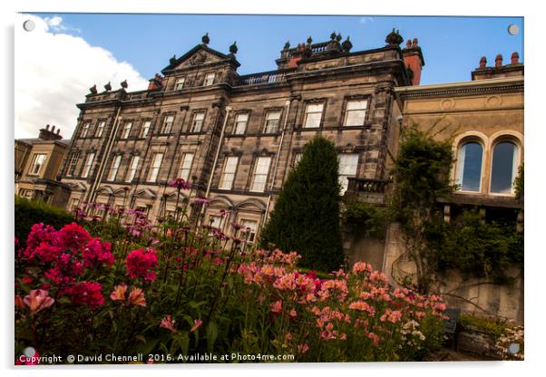 Biddulph Grange Gardens Acrylic by David Chennell