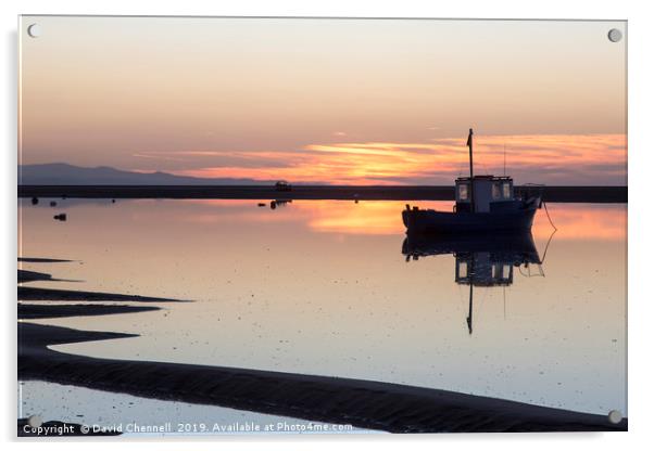 Meols Reflection Acrylic by David Chennell