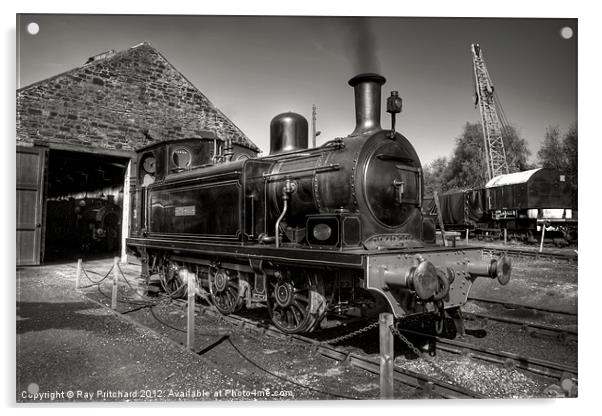Twizell at Tanfield Railway Acrylic by Ray Pritchard
