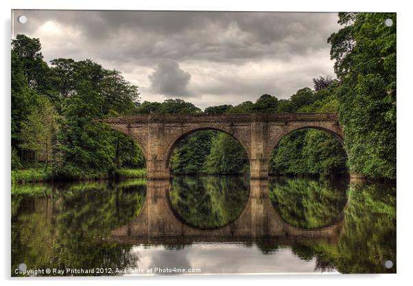 Prebends Bridge Acrylic by Ray Pritchard